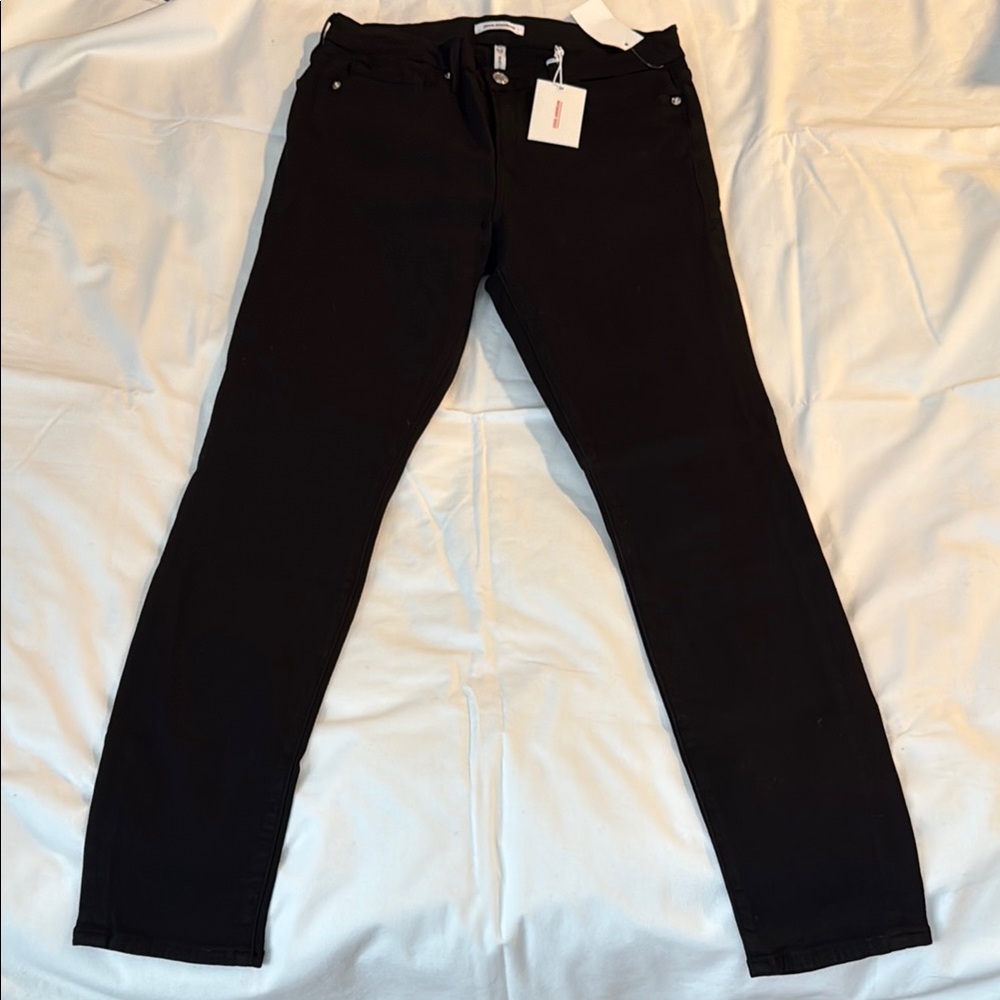 NWT Good American Good Legs  Black Skinny Jeans